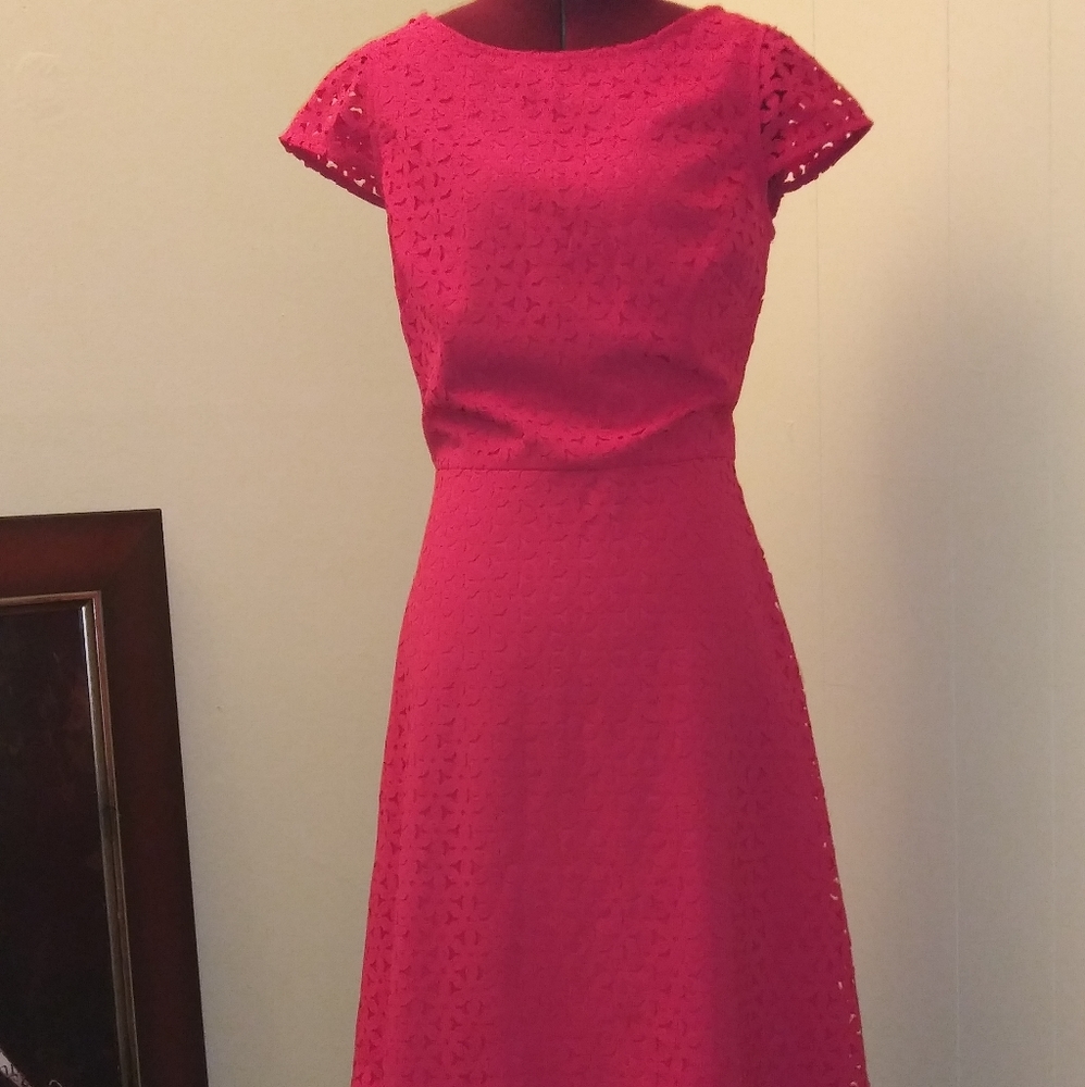 J. Crew Pink Cut Out Dress Size 00